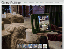 Tablet Screenshot of ginnyruffner.com